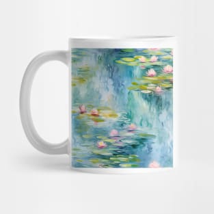 Monet Style Water Lilies 4 Mug